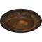 Ekena Millwork Biddix Ceiling Medallion (Fits Canopies up to 7 1/2"), Hand-Painted Rust, 20 7/8"OD x 1 1/4"P CM20BXRUS - alternate 2